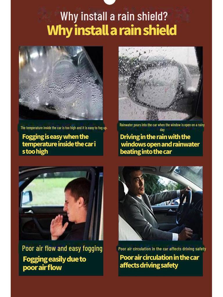 Geely Coolray 2018+ Viziere Geamuri