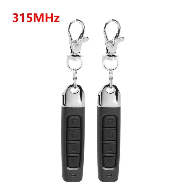 Duplikátory dálkového ovládání 433/315MHZ Auto 4kanálový kód Dálkový ovladač pro otevírání garážových vrat Dálkový ovladač Duplikátor Klonování kódu Klíč od auta