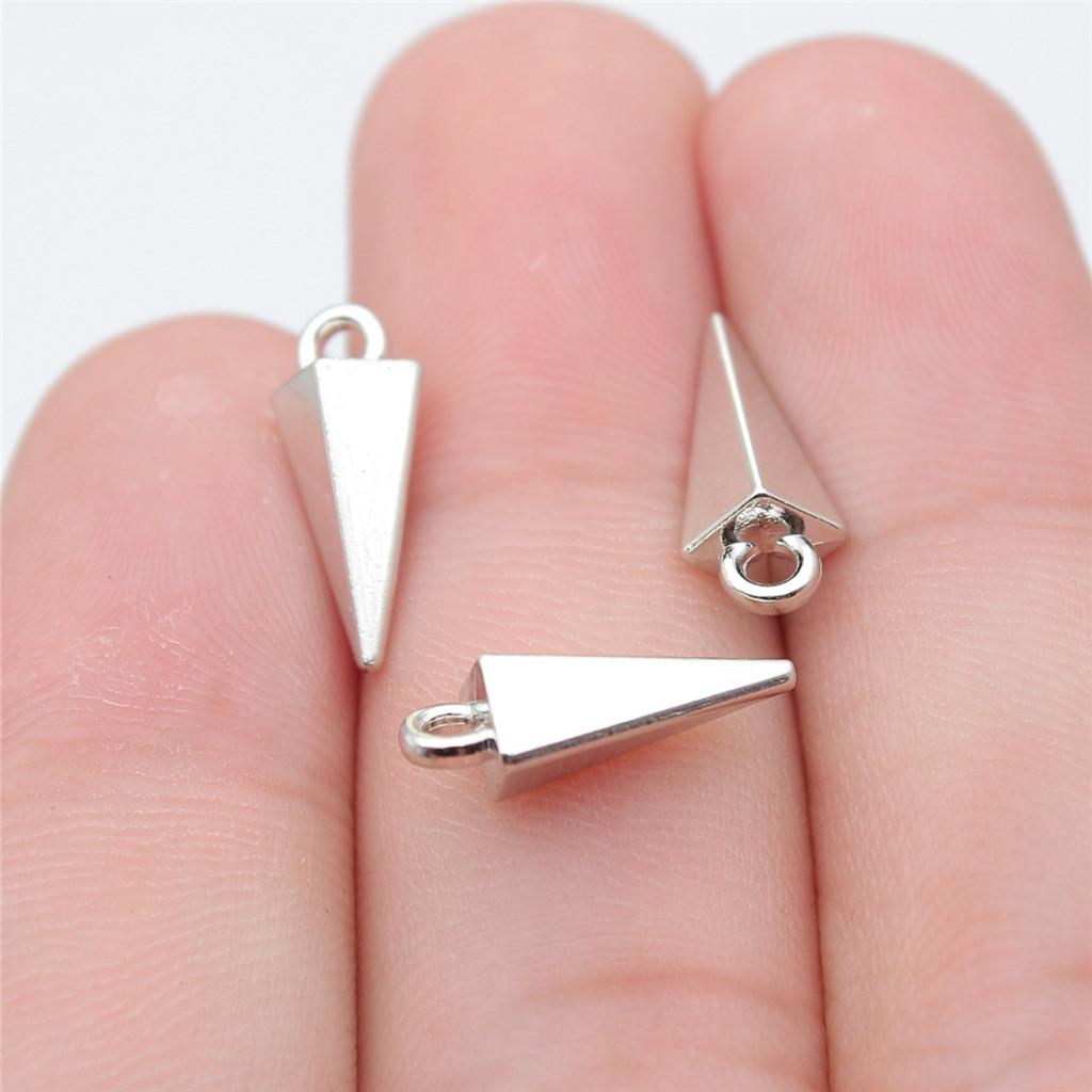 Accessories Parts Cone Shape Pendant End Beads Vintage Jewelry Supplies SA051