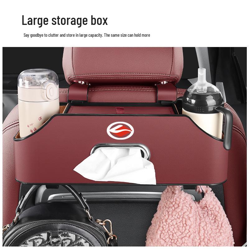 Landwind Car Seat Back Organizer: Multifunctional Hanging Storage Bag & Box