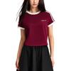 adidas Originals Three Stripe Short Sleeve Sports T-Shirt Women Tops KX7970