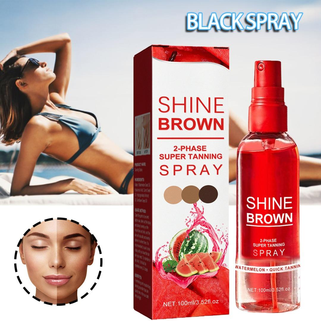 

Idl Двухфазный спрей для загара Арбуз Освежающий увлажняющий ускоритель загара