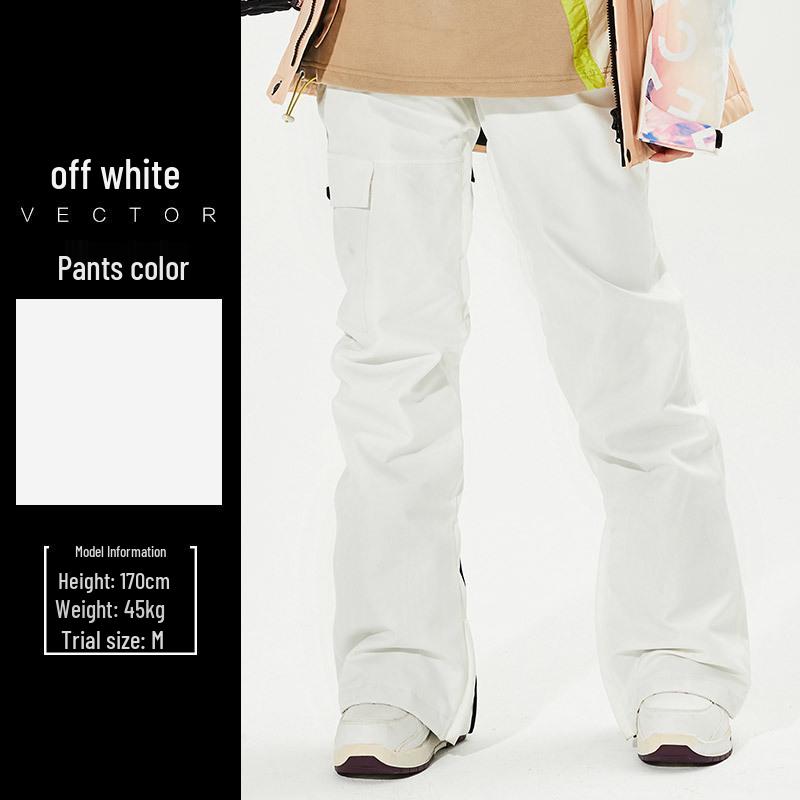 VECTOR Adult Ski Suit: Cold-Proof Winter Windproof Jacket and Pants Set for Men and Women