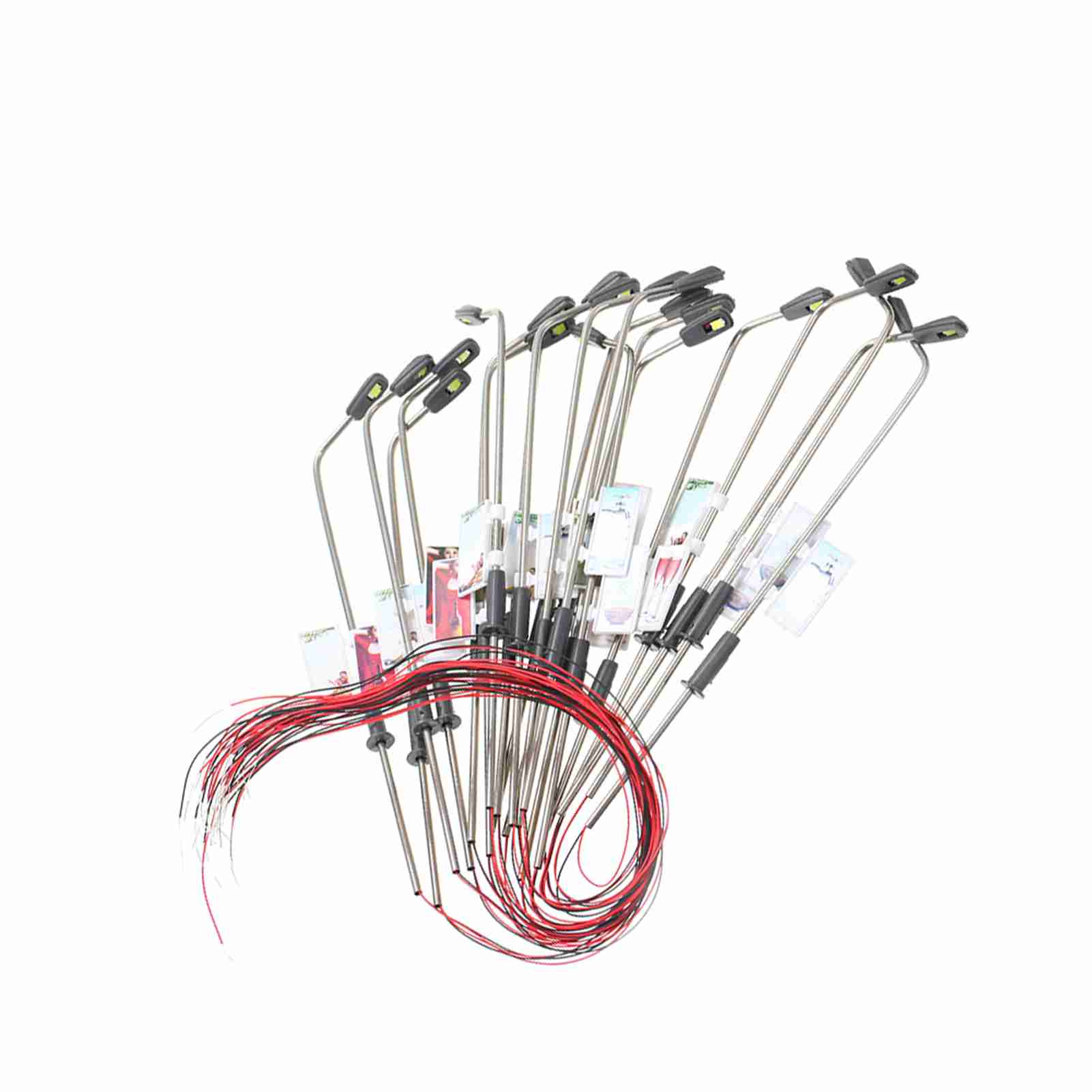 

20pcs Warm White Model Street Lights Layout Lamppost Railway Train Garden Playground Scenery Led Lamp Lighting 1:100