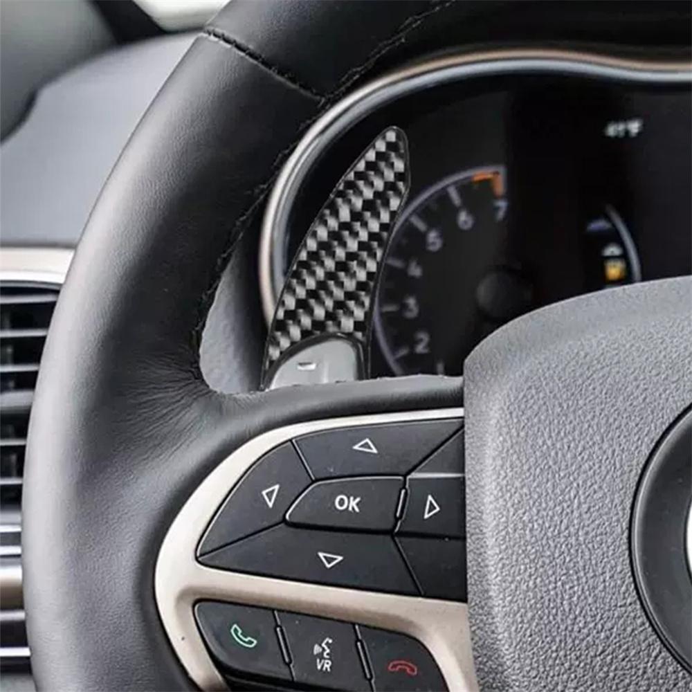 For Dodge Challenger Charger Durango Steering Wheel Shift Paddle Shifter Covers