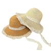 Sweet Braided Lace Straw Hat, Summer Sun Protection and Ultraviolet Protection, Small Fresh Beach Hat