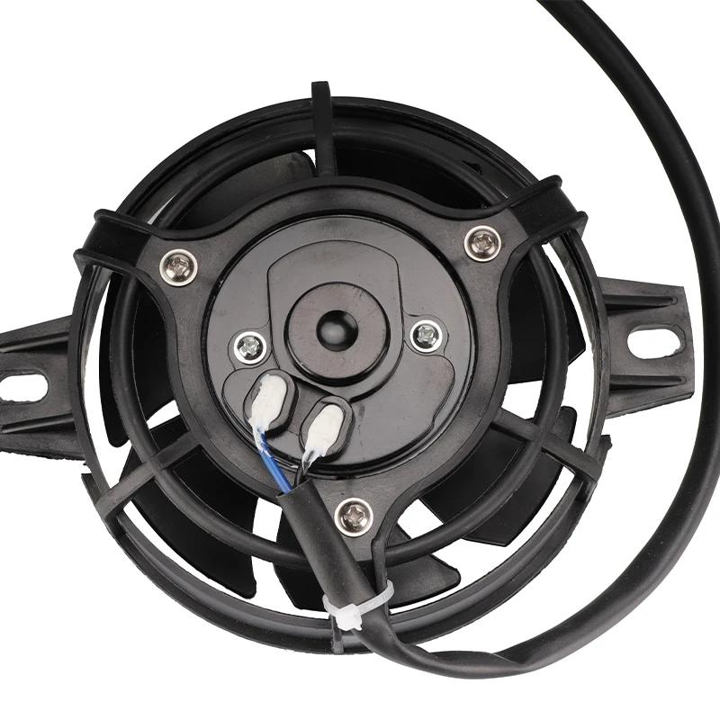 Motorcycle 4 Inch Radiator Cooling Fan Oil Cooler Water Cooler Electric Fan For HONDA KAYO Dirt Bike Go Kart Quad Accessories