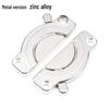 Zinc Alloy Two-in-One Furniture Connector for Dining Tables