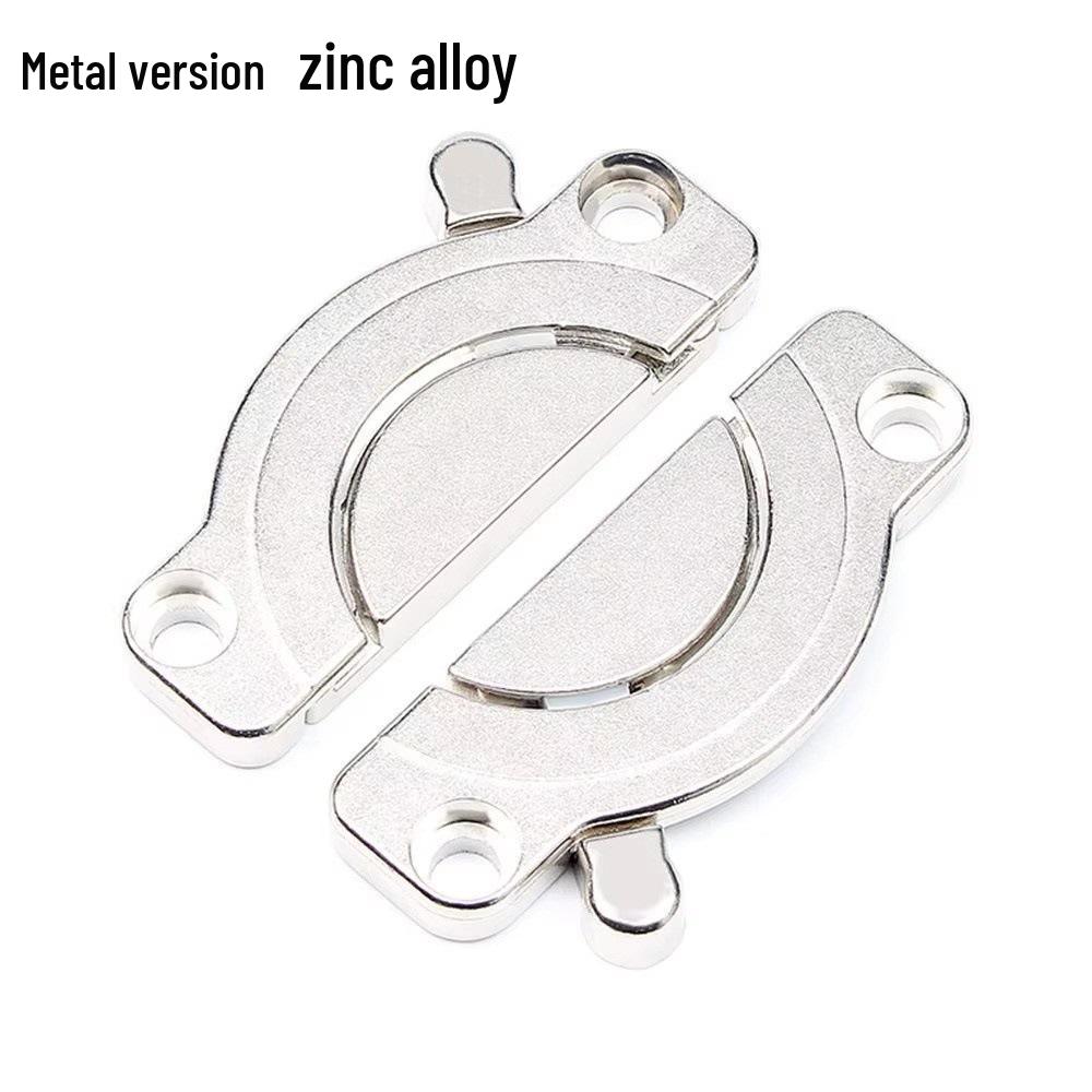 Zinc Alloy Two-in-One Furniture Connector for Dining Tables
