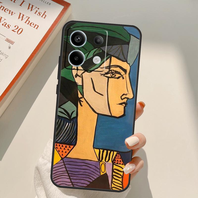 Painting Picasso Abstract Art Funda For Xiaomi Redmi Note 14 13 10 11 12 15 Pro Plus Case For Redmi 15 14C 12C 10C 13C 15C
