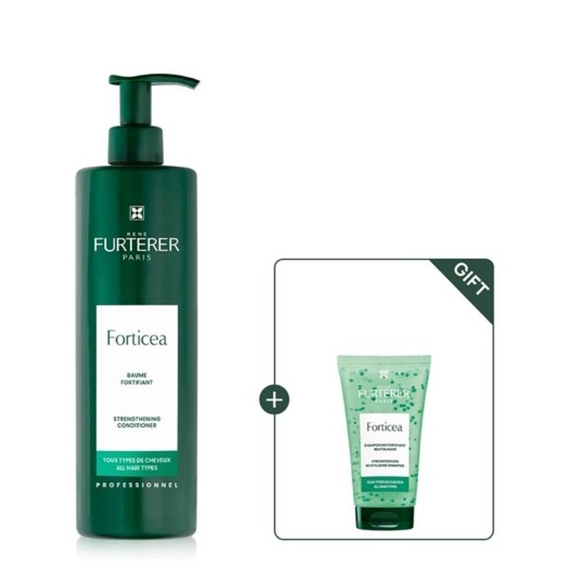RENE FURTERER SET) Forticia Conditioner 600ml (+Forticia Shampoo 50ml) 001_Forticia Mask 600ml + Shampoo 50ml