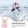 1pc Lovely Winter Earmuff Adorable Rabbit Ear Modeling Plush Warm Earmuff