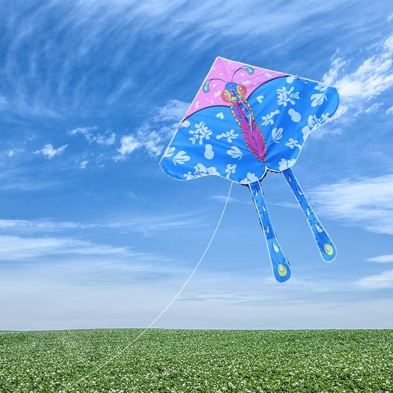 High Definition 1.45m Butterfly Kite For Kids In New Cartoon Style