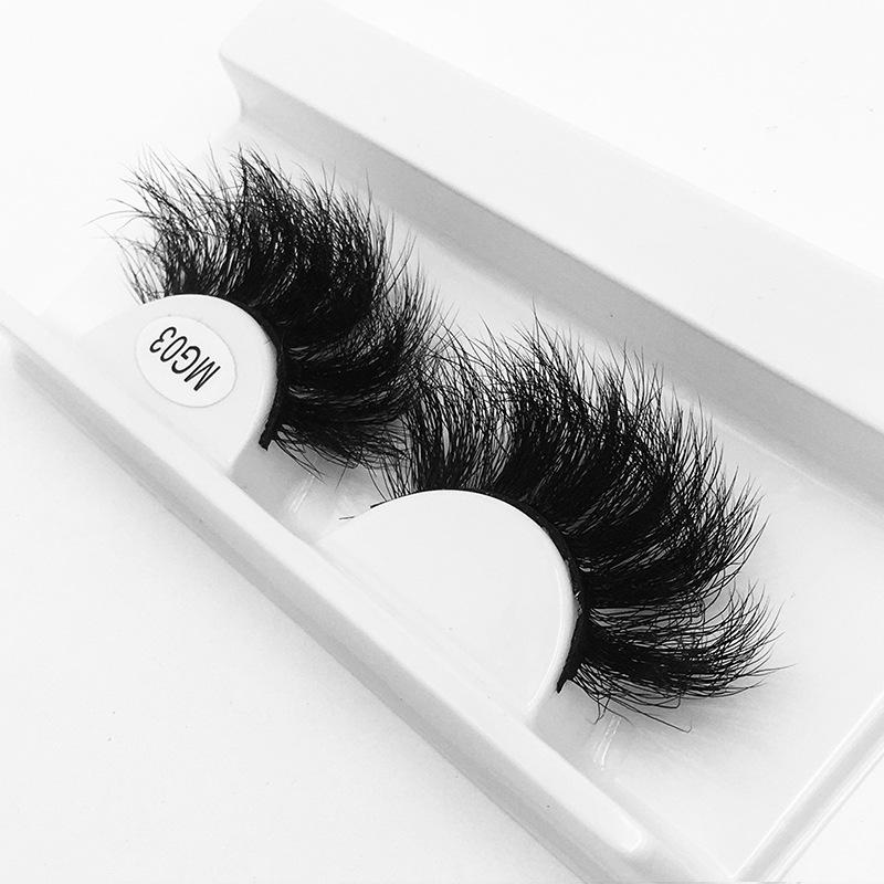 8D False Eyelashes 1 Pair Of Simulated Natural Thick Curled Grafted Eyelashes