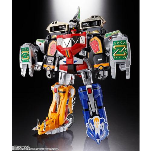 TAMASHII NATIONS Soul of Chogokin Dinosaur Sentai Zyuranger Beast Emperor Daijuujin GX-72 Daijuujin & GX-78 Dragon Caesar, approximately 260mm, ABS &