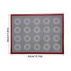 Non Stick Baking Mat Food Safe Baking Silicone Mat Food Grade Reusable Double Sided Printing Macaron Silicone Baking Mats