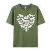 Leisure Tees Hip Hop Cotton Unisexs Top Tshirts Funny Dachshund Hearts Valentines Day Tshirt Black Shirt Graphic Tees