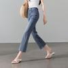 SOFSIL Damen Schlanke Bootcut Jeans mit Schlag am Knöchel