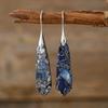 Premium Bohemian Light Luxury Geometric Emperor Stone Geometric Earrings Earrings Popular Accessories