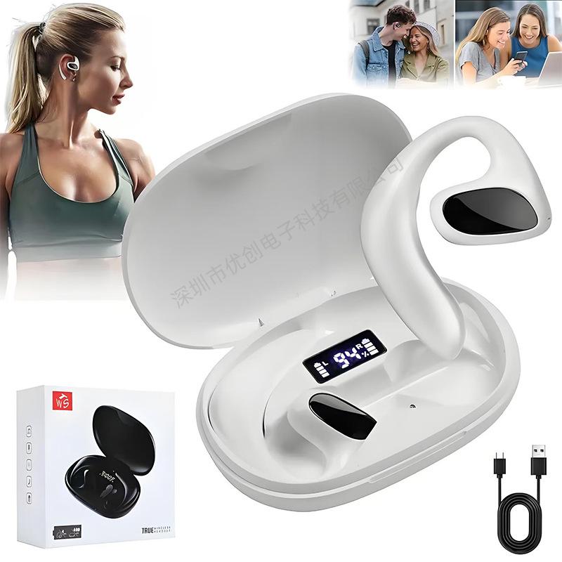 AI Translation Bluetooth Earphones with Long Battery Life, Active Noise Cancellation, Ultra-long Standby, and Permanent Free Translation