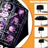 Custom Name Personalized KPop Demon Hunters Print Umbrella, Auto Open Close, 8‑Rib Sturdy Frame, Commute Camping Hiking Use, Birthday Gift