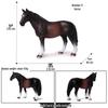 Children's Prancing Horse and Jockey Toy Set