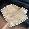 New silk scarf women's fashion versatile high-end small square scarf Korean version neck protection scarf spring and autumn retro scarf binding bag