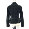 SONIA RYKIEL Velour Tailored Jacket Women’s M Black Sample(USED)