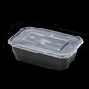 Disposable Plastic Food Container with Lid