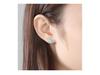PAG&MAG S925 Silver Opal Zircon Fashion Earrings for Women