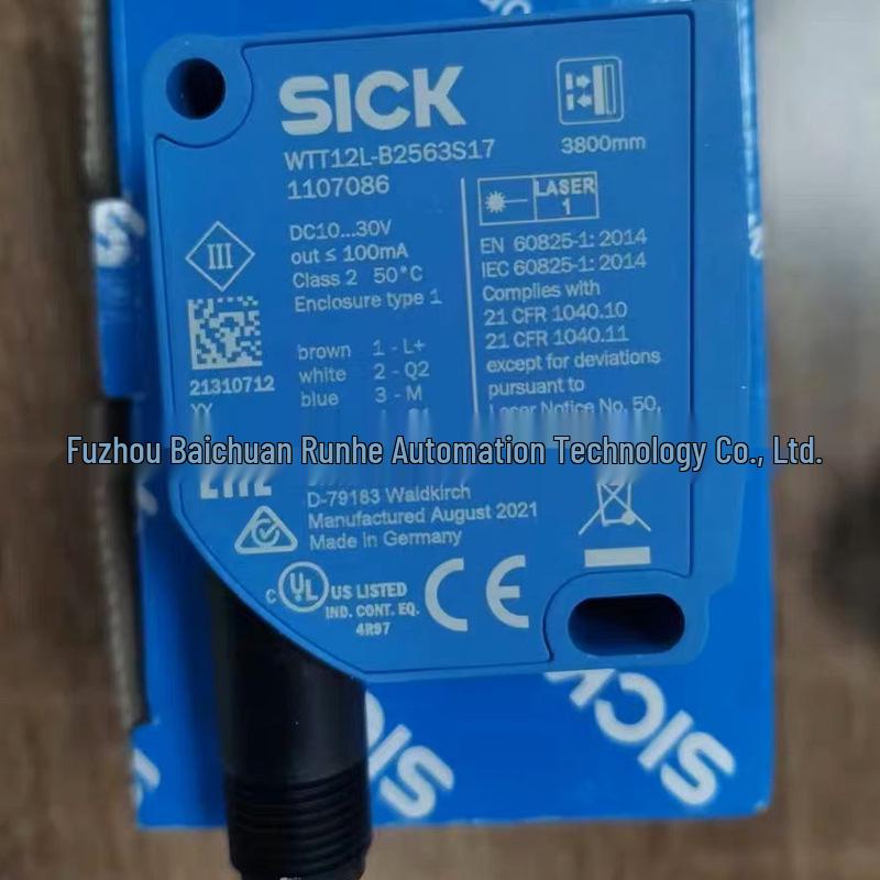 New Sick Sensor Photoelectric Switch WTT12L-B2563S17 (1107086) Available WTT12L-B2563S17