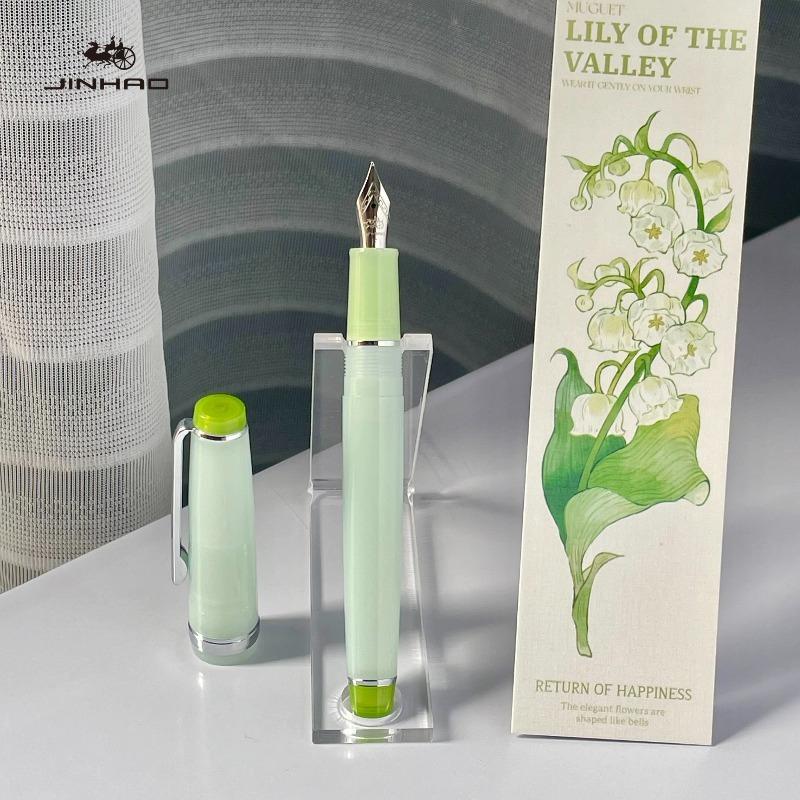2026 Limited Flower Series !!! JINHAO 82 Fountain Pen EF/F/M Macaron Color Calligraphy Pen School Office Supplies Stationery