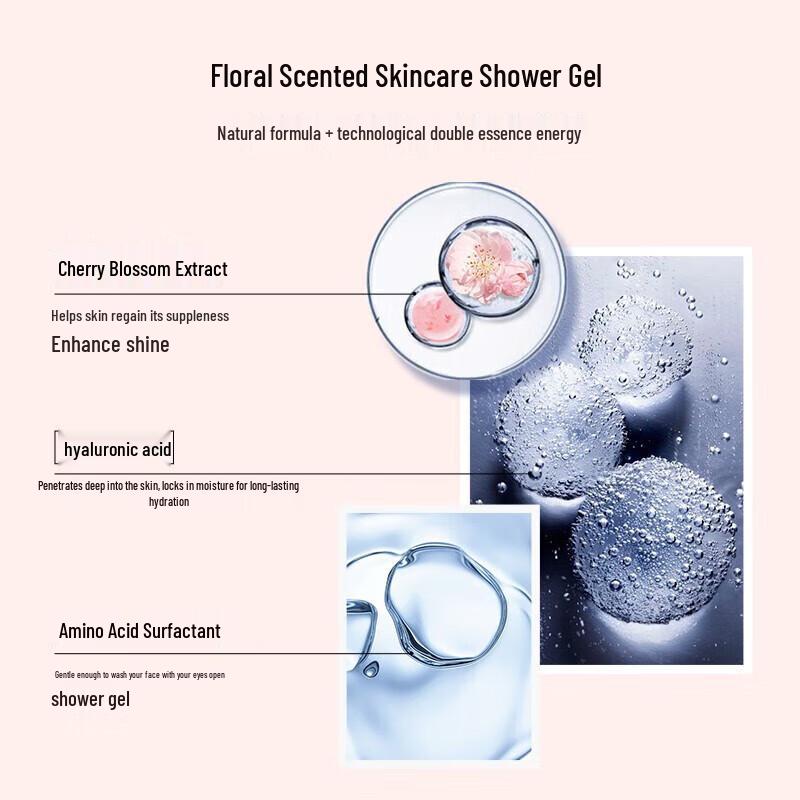 Missli Cherry Blossom Petal Shower Gel