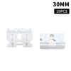 10Pcs Solar Panel Drain Clips Durable Aluminum Alloy 30/33MM Water Drainage Clamps for Residential Photovoltaic Panels