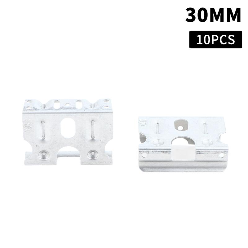 10Pcs Solar Panel Drain Clips Durable Aluminum Alloy 30/33MM Water Drainage Clamps for Residential Photovoltaic Panels