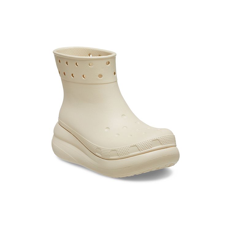 Crocs Classic Puff Outdoor Fashion Thick Sole Short Boots Women boots Off-White 207946-2Y2
