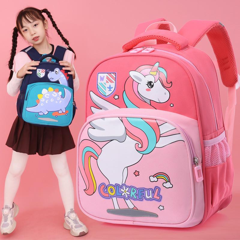 Adorable Cartoon Toddler Backpack For Boys And Girls Made Of Oxford Cloth