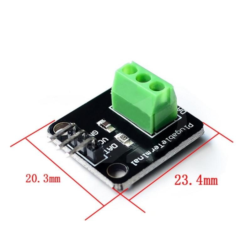 High Accuracy Waterproof Temperature Detection Module For Projects 55℃ To +125℃ Ranges