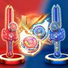 New Kid Spinning Sword Launcher Gyro Toy Multiplayer Interactive Game Color Luminous Spinning Toys For Children's Birthday Gifts