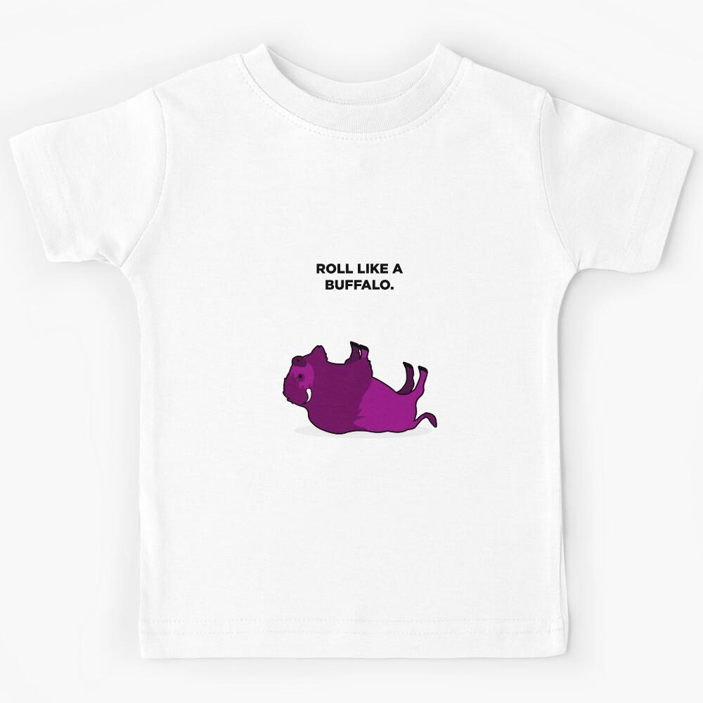 Roll Like A Buffalo Kids T-Shirt 120
