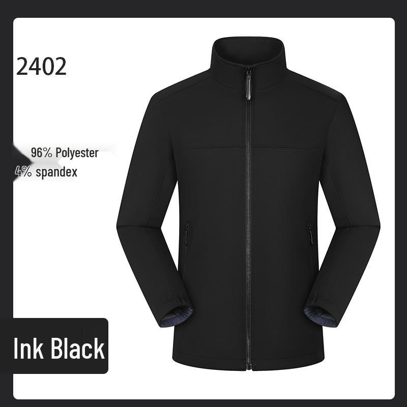 

Непродуваемая куртка софтшелл на флисовой подкладке с вышитым логотипом на заказ XL