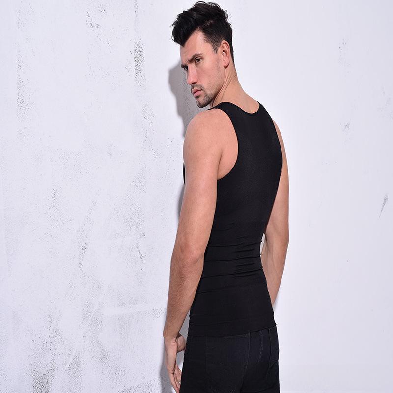 Figurformendes Bauchstraffungsunterhemd und Taillen-Shapewear für Herren.