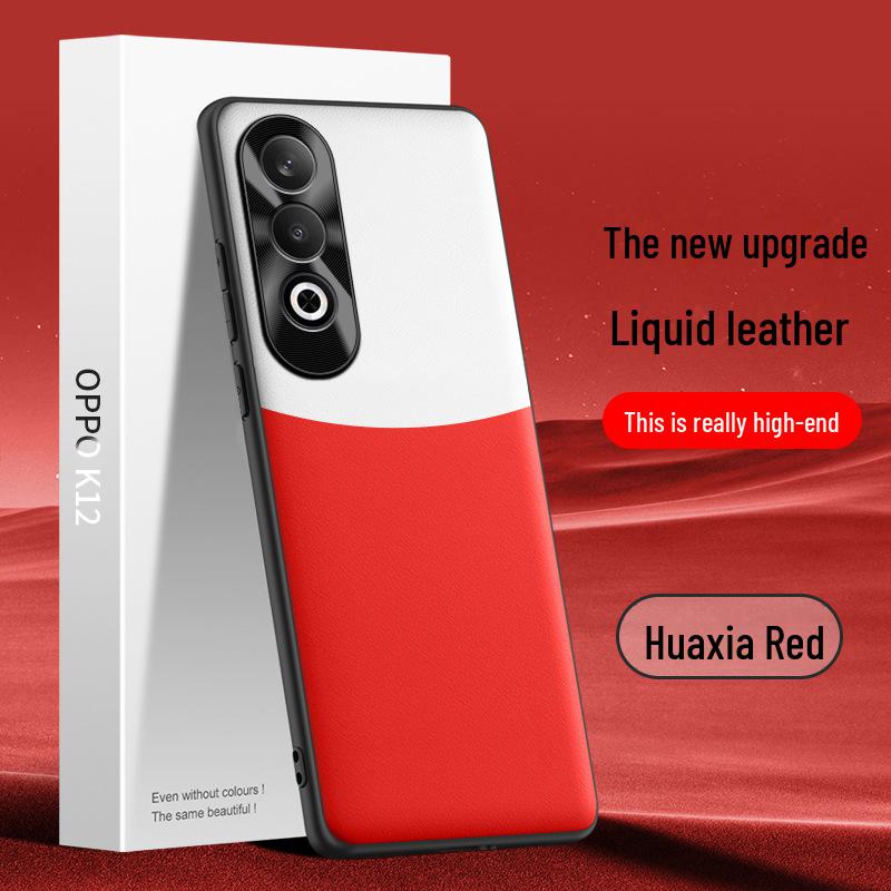 

Чехол из жидкой кожи OppoK12: Защитный чехол от падения и обрастания. Отправка One Piece. oppoK12