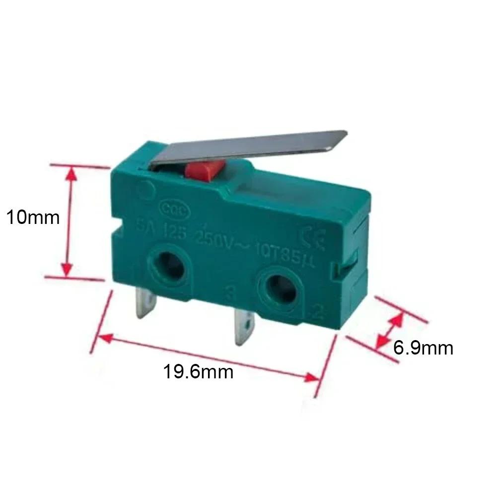 Efficient Operation Compact Travel Switch 5-piece Limit Switch Set 3 Feet Travel Limitation Fast Response Mechanism