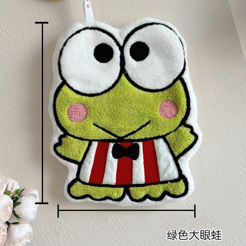 Sanrio  My Melody Pochacco Kawaii Cute Hand Towel Water-Absorbent Coral Fleece Kitchen Decor Quick-Drying Girls Towel