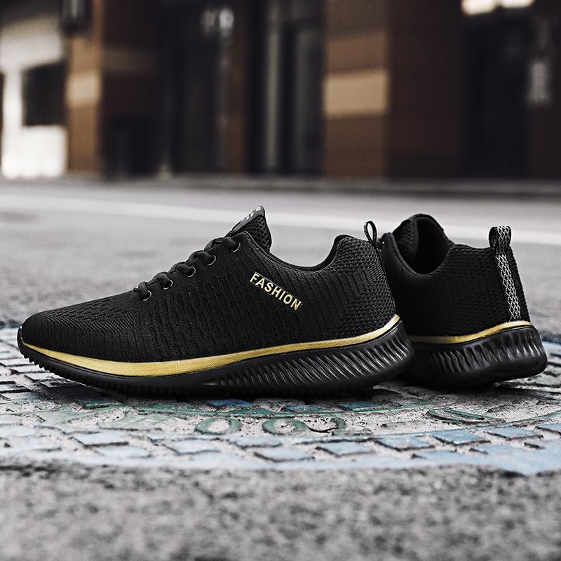 Men Women Knit Sneakers Breathable Athletic Running Walking Gym Shoes