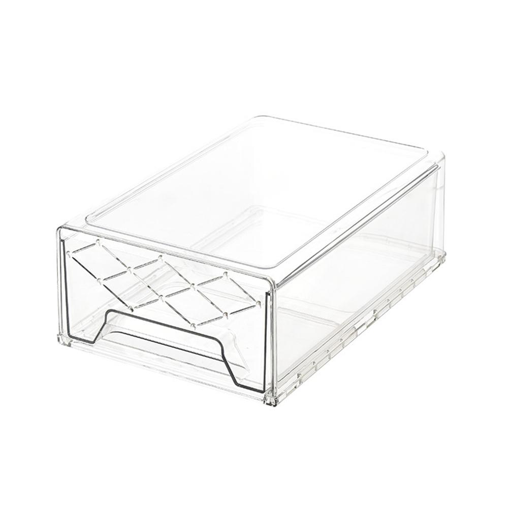 Fruit Preservation Box Refrigerator Storage Drawer Fresh Storage High Transparency Boxes Refrigerator Storage Box Crisper Cans