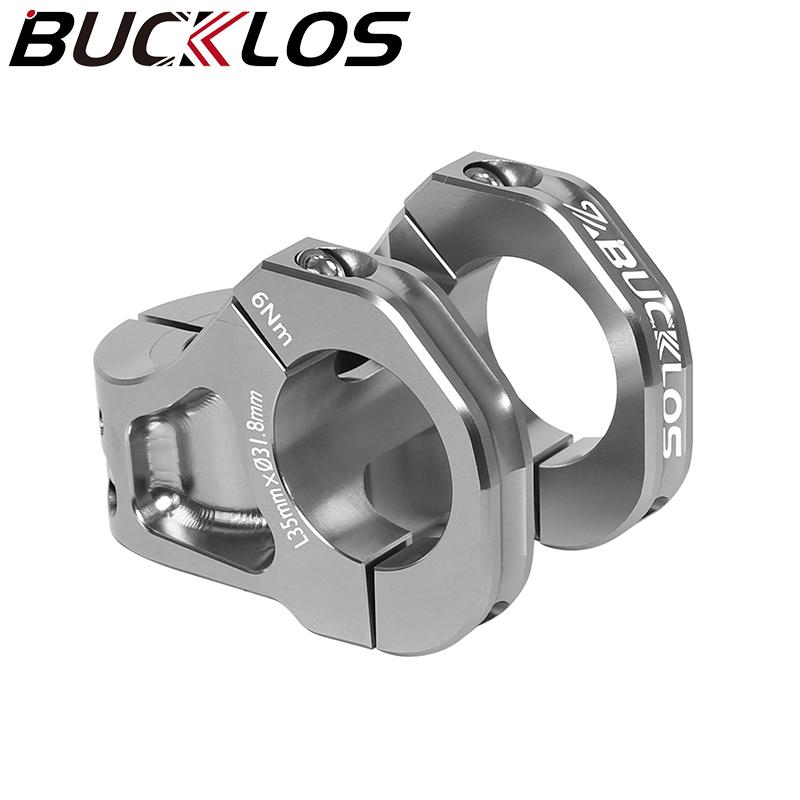 BUCKLOS Ультралегкий Полый Вынос Руля для МТБ CNC Алюминиевый Короткий Велосипедный Руль Высокопрочный DownHill Горный Велосипед Power Cycling Компоненты
