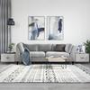  Coffee Tables, 2 Pcs, Concrete Grey, 50x50x40 Cm
