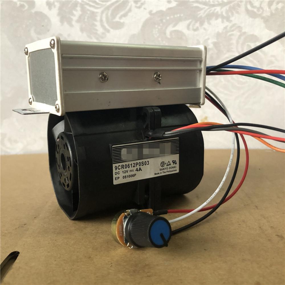 Electric Turbocharger Turbine With Increased Power, San Ace603 Intake Fans, 2A + Speed Controller